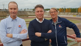 Jonas Olvenius, Mikael Teurnberg och Tomas Karlsson är tre av dem som arbetar med marknadsbiten i Dackarna.